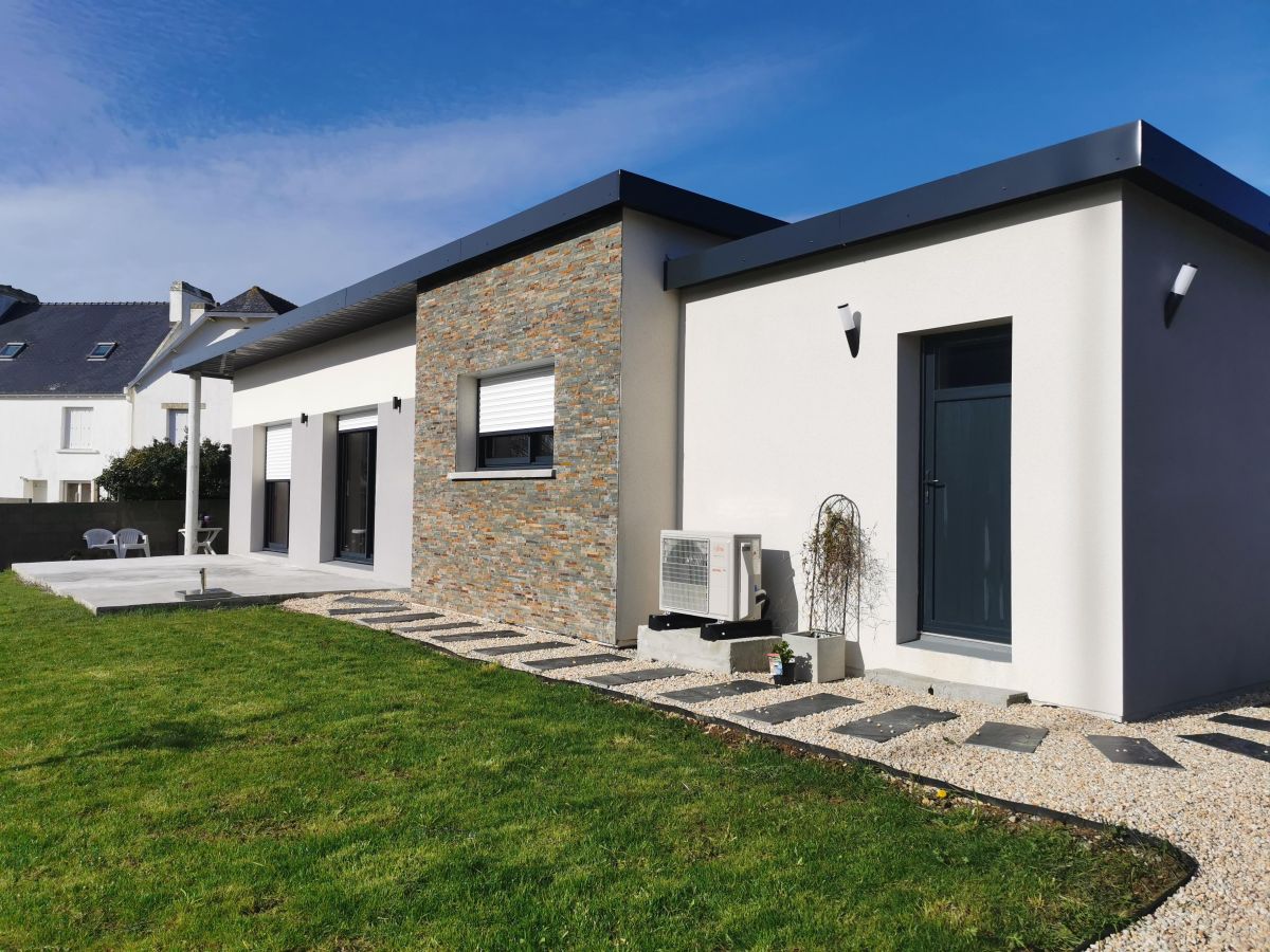 Maison de plain pied à Plonévez Porzay - Une construction des Maisons Ty-Névez